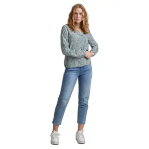 Camisa de pescoço em v das mulheres b.young Bymmjoella 2 image-2