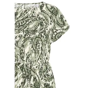 Vestido de gola redonda para mulher b.young Joella 2 image-2