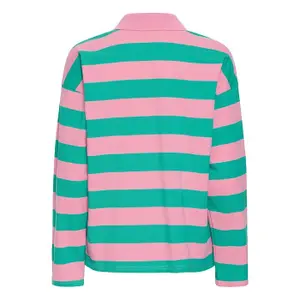 Women's long-sleeved polo shirt b.young Somset image-1