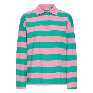 Women's long-sleeved polo shirt b.young Somset image-0