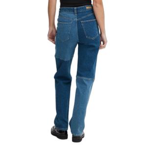 Pantalones vaqueros mujer bicolor b.young Kato Lema image-4