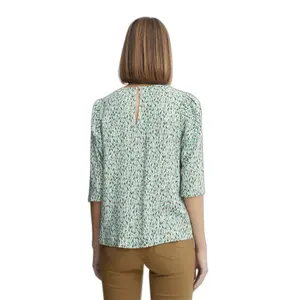 Bluse mit Rundhalsausschnitt Frau b.young Josa image-4