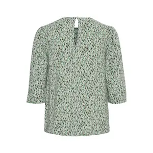 Bluse mit Rundhalsausschnitt Frau b.young Josa image-3