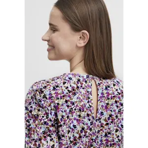 Bluse mit Rundhalsausschnitt Frau b.young Josa image-4