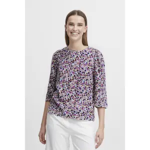 Bluse mit Rundhalsausschnitt Frau b.young Josa image-0
