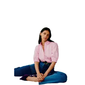 Kurze Bluse Frau b.young Holie image-0