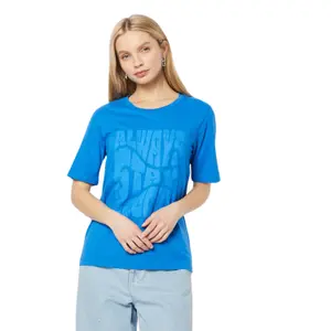 Women's T-shirt b.young Safa Text image-1