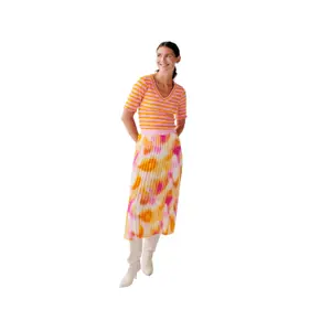 Pleated skirt for women b.young Elano AOP image-2