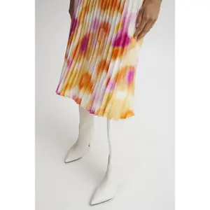 Pleated skirt for women b.young Elano AOP image-6