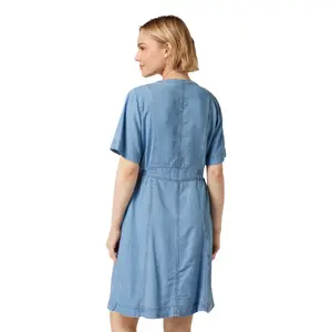 Women's v-neck denim dress b.young Lana image-3