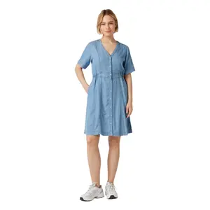 Women's v-neck denim dress b.young Lana image-1
