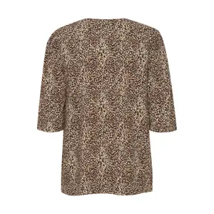 Blouse bouffante col v femme b.young Joella image-1