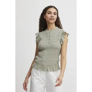 Bluse mit V-Ausschnitt Damen b.young Felice image-2
