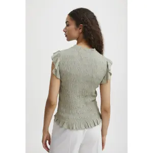Bluse mit V-Ausschnitt Damen b.young Felice image-4
