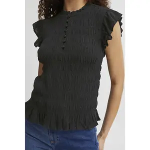 Bluse mit V-Ausschnitt Damen b.young Felice image-3