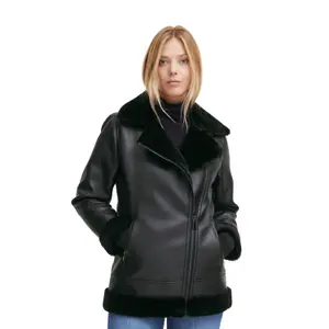 Veste en cuir femme b.young Casmin image-0