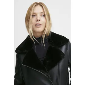 Veste en cuir femme b.young Casmin image-4