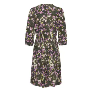 Vestido curto para mulher com gola redonda b.young Josa image-1