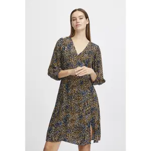 Vestido curto para mulher com gola redonda b.young Josa image-2