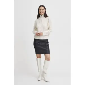 Trui met halve rits voor dames b.young Otinka image-3