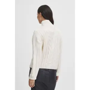 Trui met halve rits voor dames b.young Otinka image-5