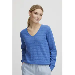 Jumper med v-ringning för kvinnor b.young Olivette image-1