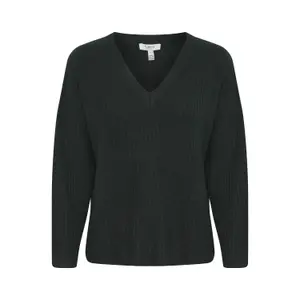 Pull col en V femme b.young Onema image-0