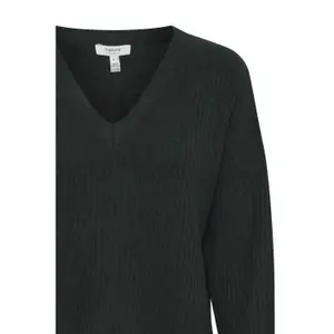 Pull col en V femme b.young Onema image-2