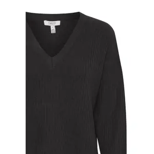 Pull col en V femme b.young Onema image-2