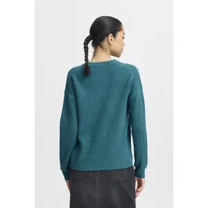 Damski sweter z okrągłym dekoltem b.young Onema image-4