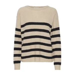 Camisola de gola redonda para mulher b.young Onema image-0