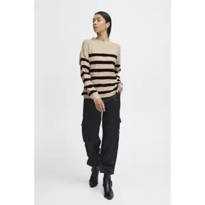 Camisola de gola redonda para mulher b.young Onema image-2