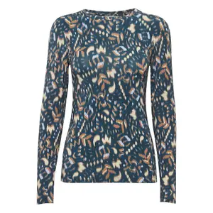 T-shirt de manga comprida feminina b.young Panna image-0
