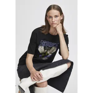 T-shirt para mulher com cavalo b.young Tilli image-3