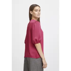 Blusa de cuello redondo para mujer b.young Ilene image-4