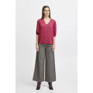 Blusa de cuello redondo para mujer b.young Ilene image-1