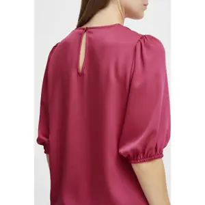 Blusa de cuello redondo para mujer b.young Ilene image-5