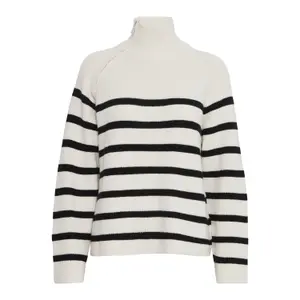 Jersey de mujer con media cremallera b.young Milo