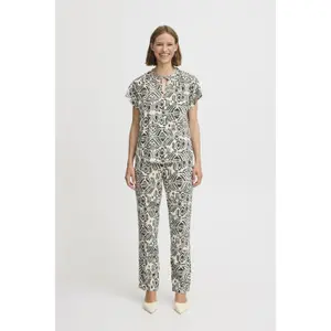 Blusa de mulher com decote em V b.young Bymmjoella Top 2 image-2