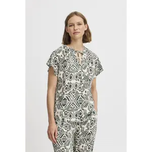 Blusa de mulher com decote em V b.young Bymmjoella Top 2 image-1