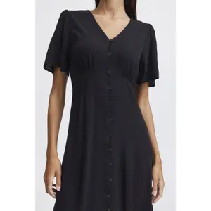 Vestido de mujer con cuello en V b.young Bymmjoella 3 image-6