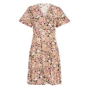 Vestido com decote em V feminino b.young Bymmjoella 3 image-0