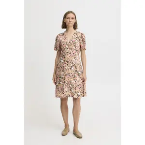 Vestido com decote em V feminino b.young Bymmjoella 3 image-2