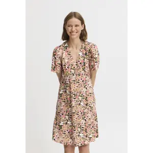 Vestido com decote em V feminino b.young Bymmjoella 3 image-1