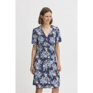 Vestido de mujer con cuello en V b.young Bymmjoella 3 image-1