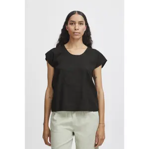 Blusa de gola redonda para mulher b.young Falakka image-1