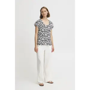 Blusa de gola redonda para mulher b.young Falakka image-2