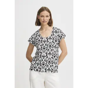 Blusa de gola redonda para mulher b.young Falakka image-1