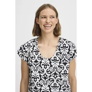 Blusa de gola redonda para mulher b.young Falakka image-5