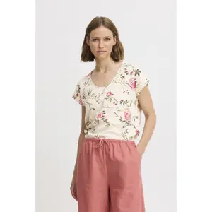 Blusa de gola redonda para mulher b.young Falakka image-1
